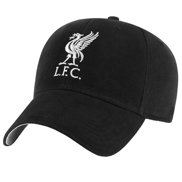 Liverpool FC Other - Liverpool FC Unisex Adult Core Cap / Black/White